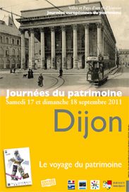 Bilan des journées du patrimoine 2011. Publié le 28/10/11. Dijon